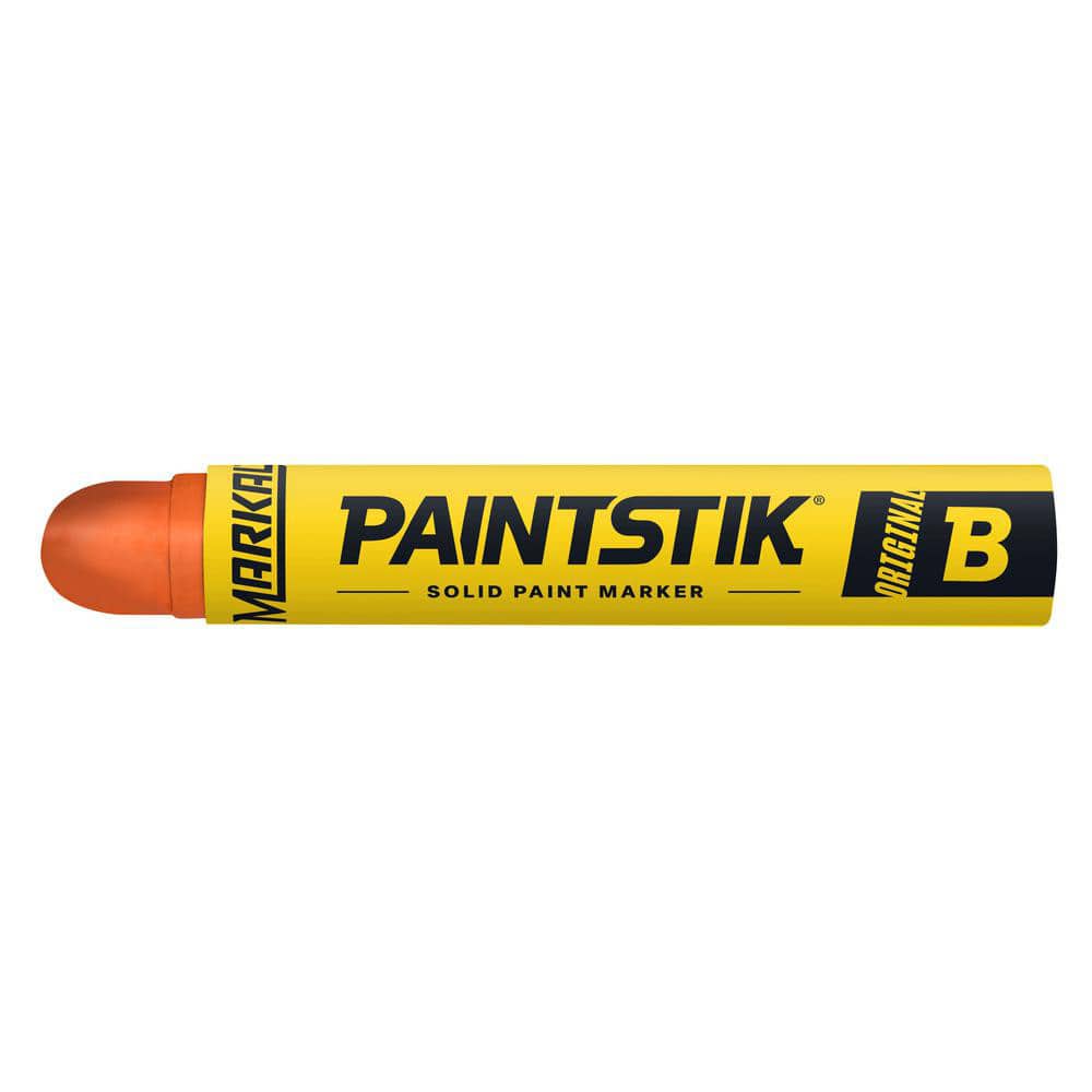 Markal Valve Action Paint Marker, Yellow, 1/8