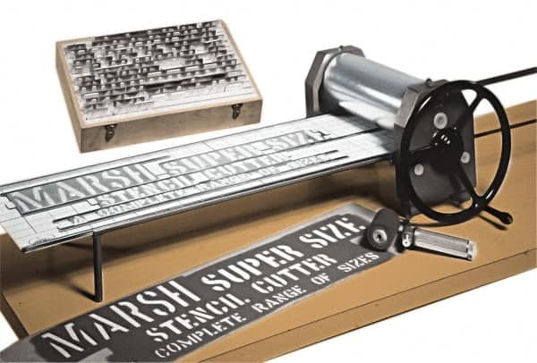 Marsh Manual Stencil Machine - Diagraph Snyder, Inc.