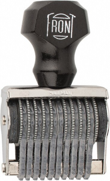 1/8 Character Size, Numbering Stamp