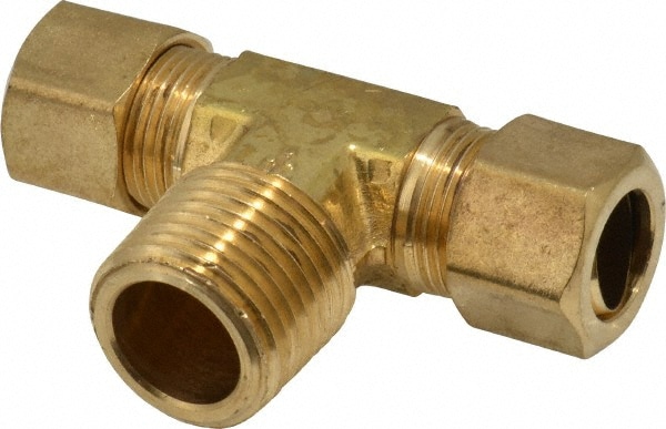 CerroBrass - 1/2" Tube OD X 1/2 Thread Brass Compression Tube Male ...