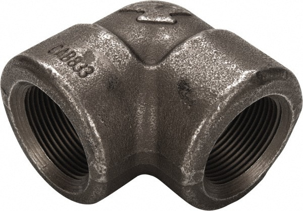 Anvil 361101405 Black 90 ° Elbow: 1-1/4", Threaded 