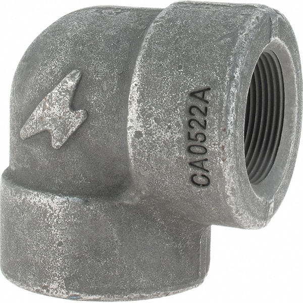 Anvil 361101603 Black 90 ° Elbow: 1-1/2", Threaded 