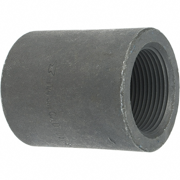 Anvil 361156201 Black Coupling: 1-1/4", Threaded Image