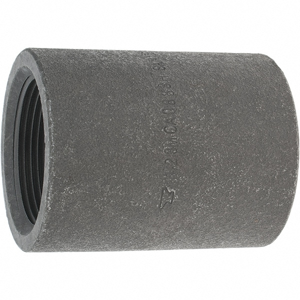 Anvil 361156409 Black Coupling: 1-1/2", Threaded 