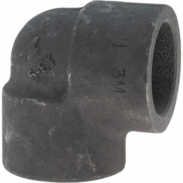 Anvil 362001208 Black 90 ° Elbow: 1", Welded Image