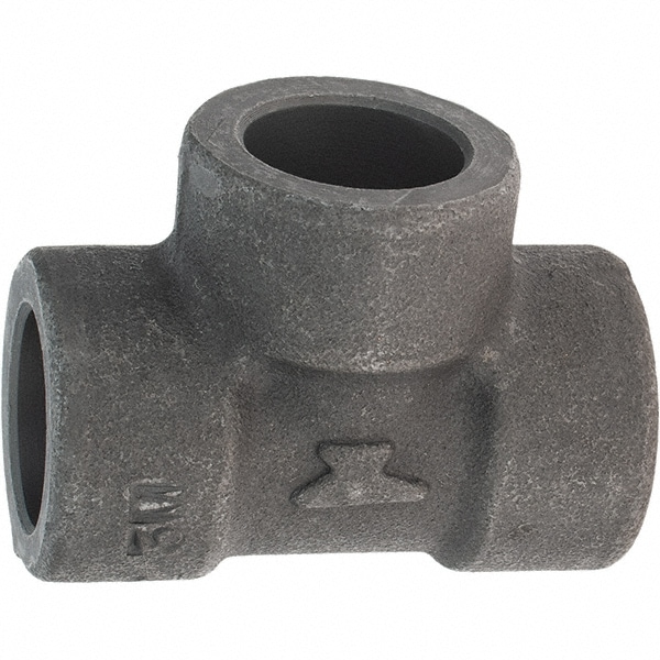 Black Tee: 1/2", Welded