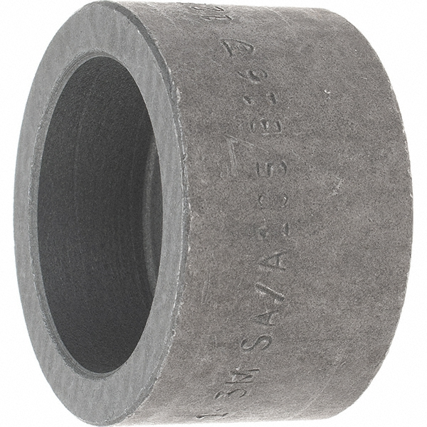 Black End Cap: 1", Welded