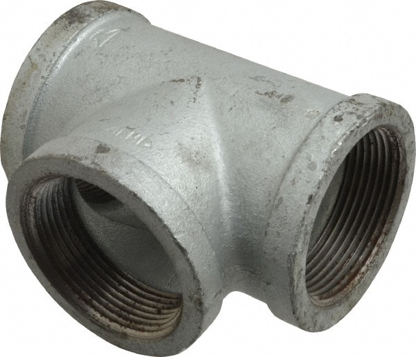 Malleable Iron Pipe Tee: 2-1/2" Fitting