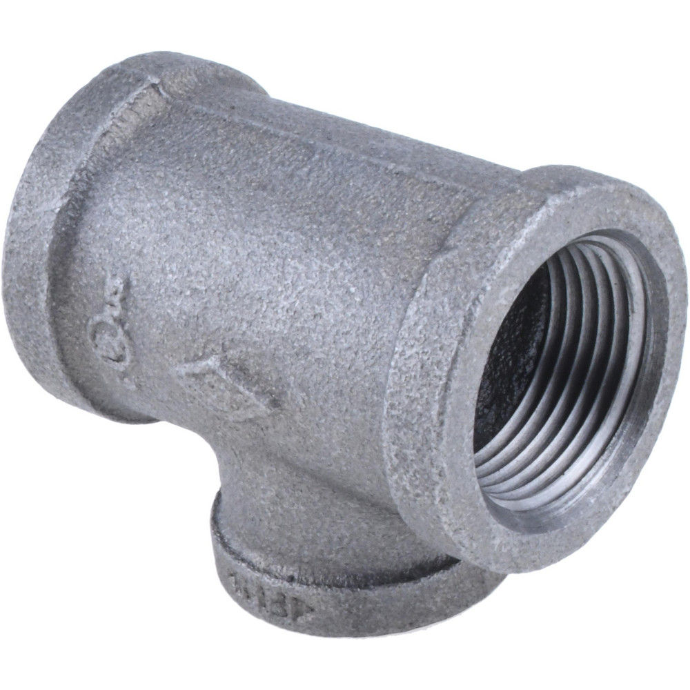 Black Reducer: 1 x 1 x 3/4", Threaded