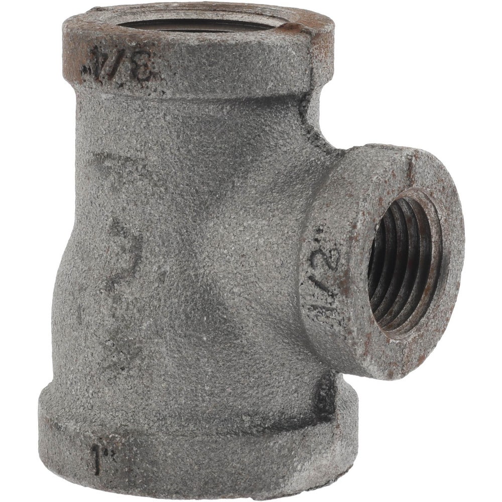 Black Reducer: 1 x 3/4 x 1/2"
