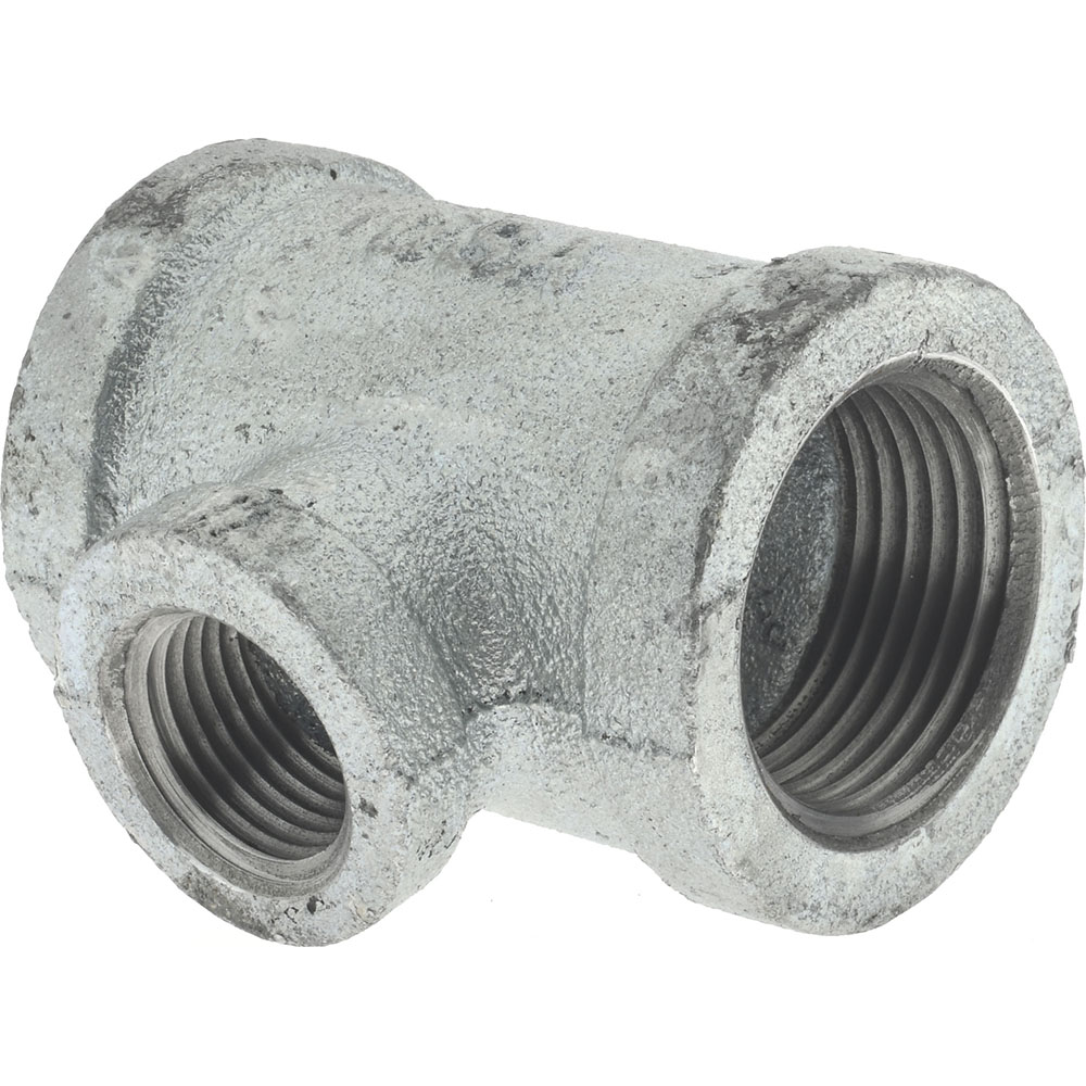 Value Collection 1 X 1 X 1 2 Galvanized Malleable Iron Pipe Reducing Tee Msc Industrial Supply
