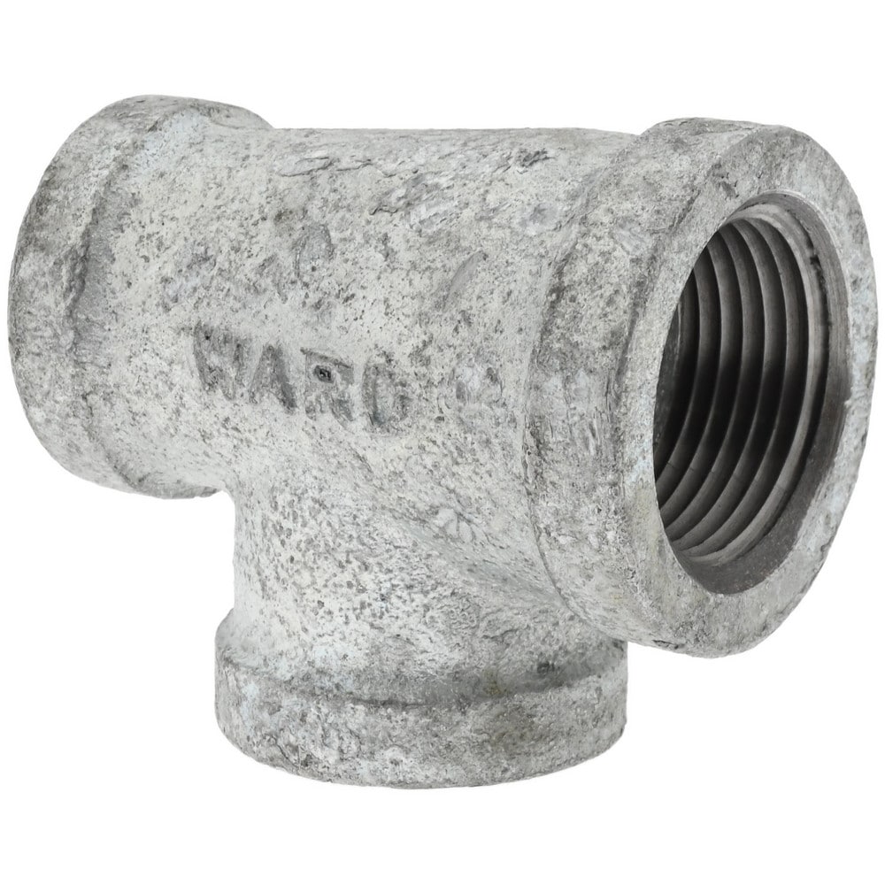 Malleable Iron Pipe Reducer: 1 x 3/4 x 3/4 Fitting