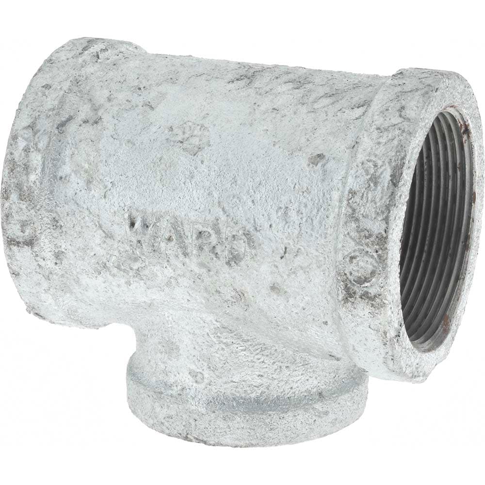 Value Collection G130R 50X40 Malleable Iron Pipe Reducer: 2 x 2 x 1-1/2" Fitting Image