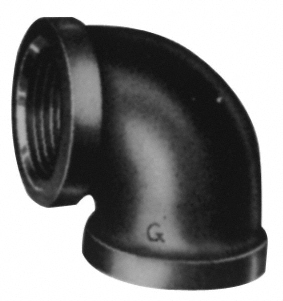 Anvil 361102007 Black 90 ° Elbow: 2-1/2", Threaded 