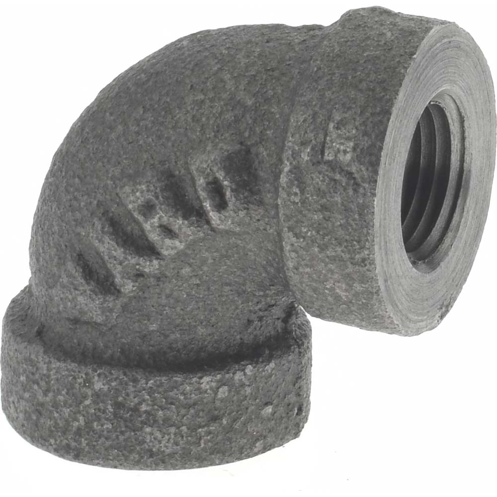 Black 90 ° Elbow: 1/8", Threaded