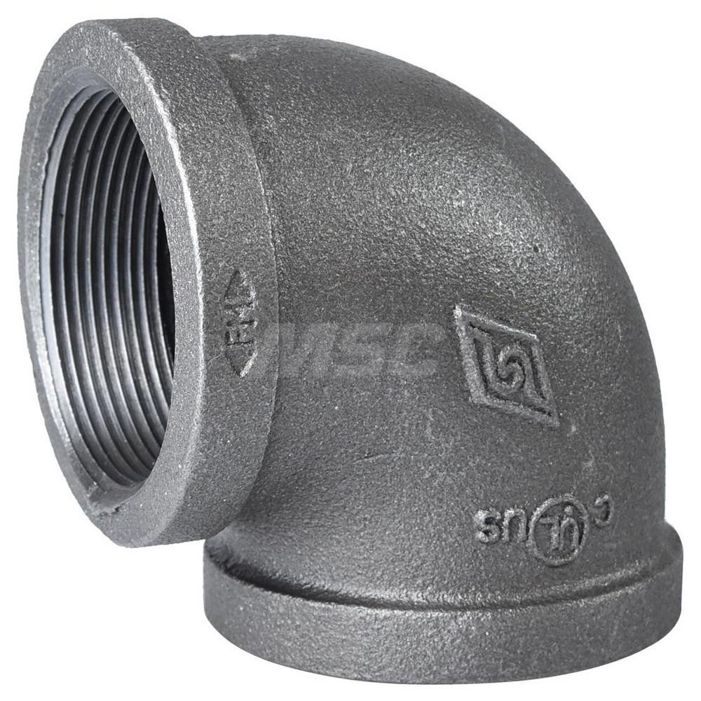 Black 90 ° Elbow: 2", Threaded