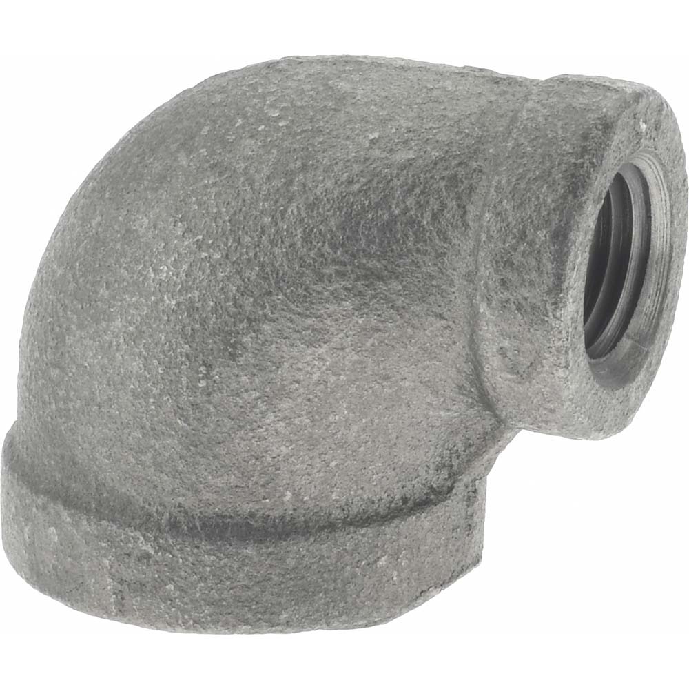 Black Reducing Elbow: 1/2 x 1/4", Threaded