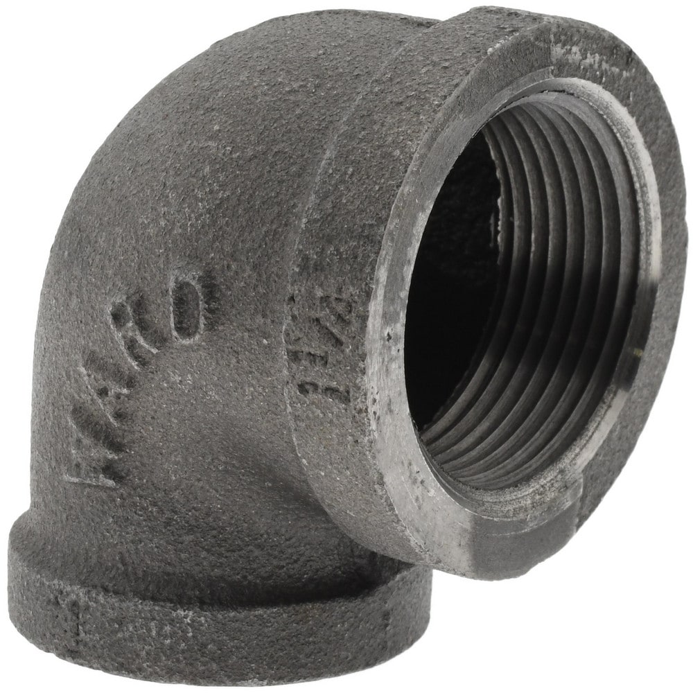 Black Reducing Elbow: 1-1/4 x 1", Threaded