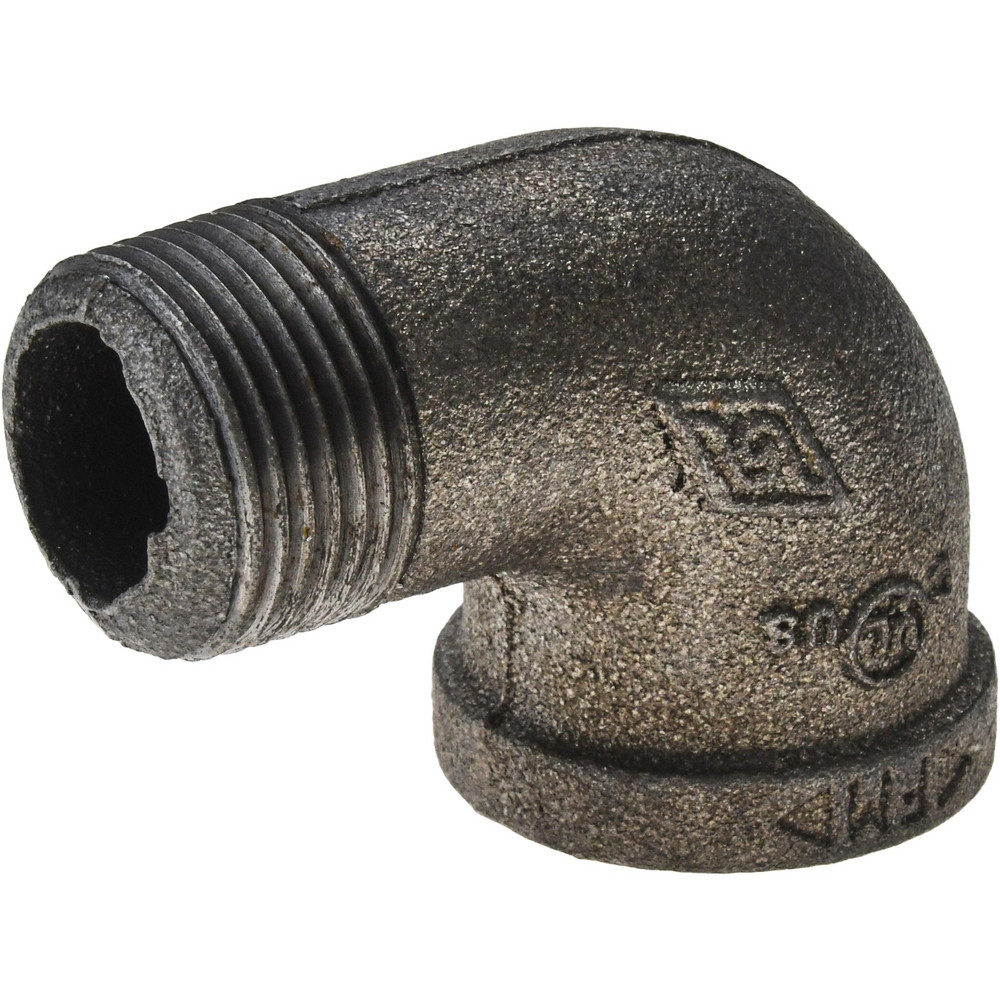Black 90 ° Street Elbow: 3/4", Threaded