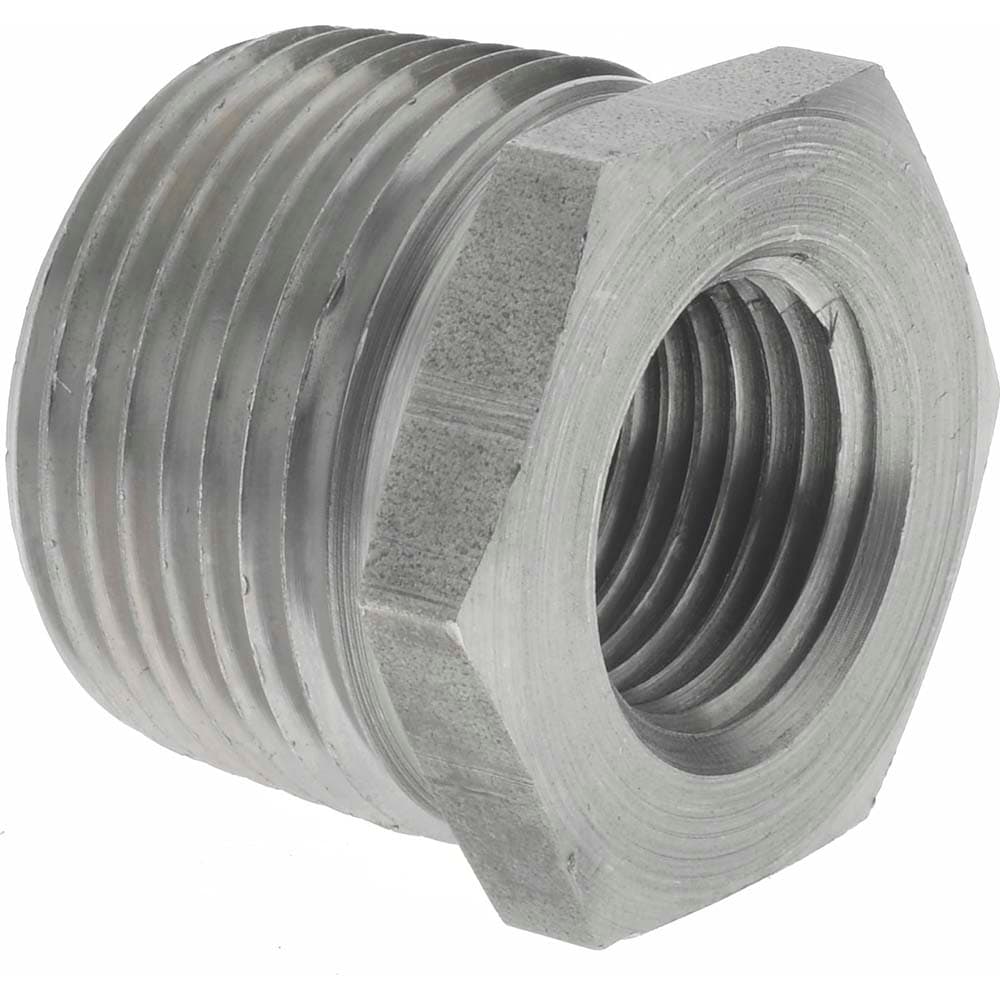 Black Hex Bushing: 1 x 1/2", 150 psi, Threaded