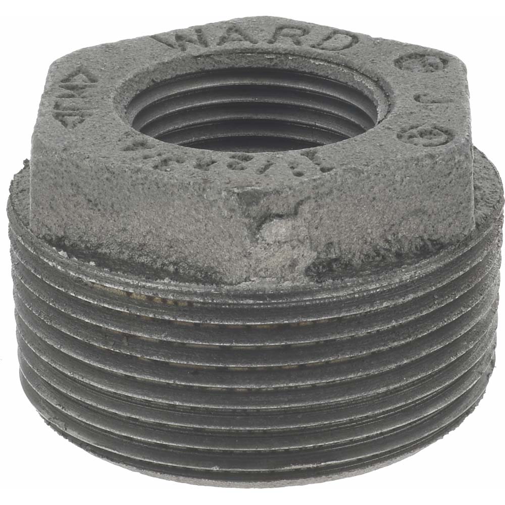Black Bushing: 1-1/2 x 3/4", Threaded