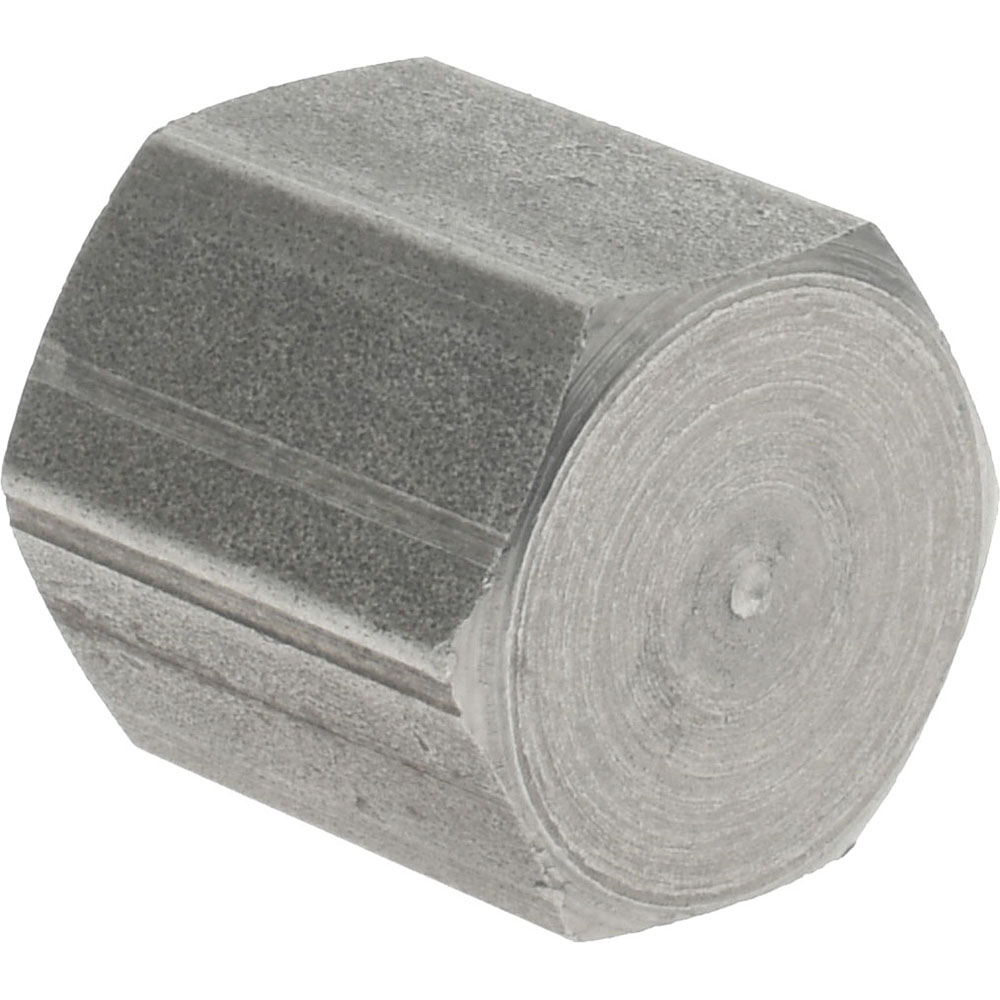 Anvil - Black End Cap: 1/4
