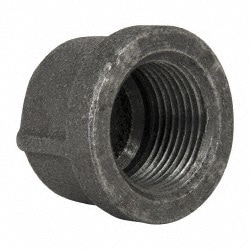 Black Cap: 1", 150 psi, Threaded