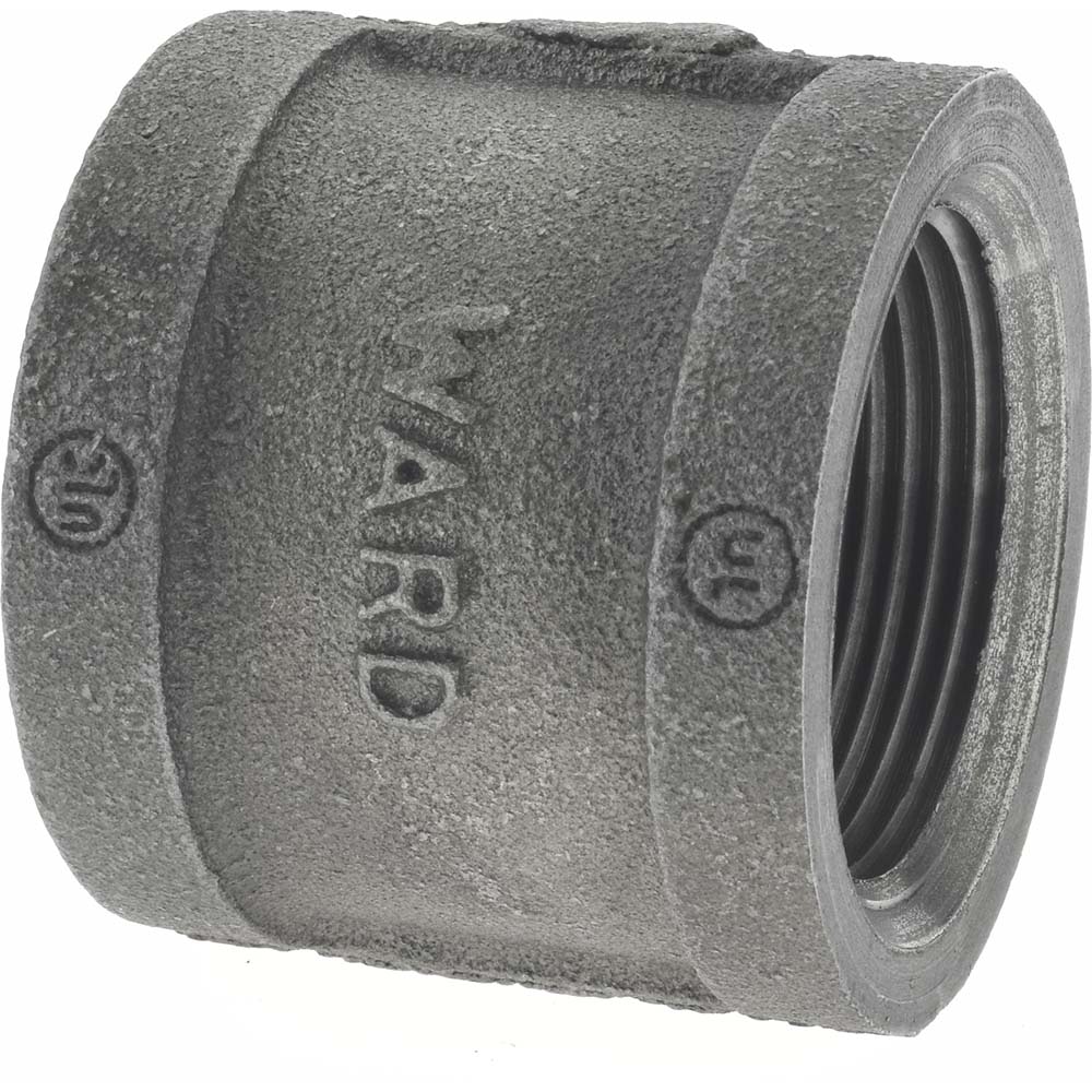 Black Coupling: 1-1/4", Threaded