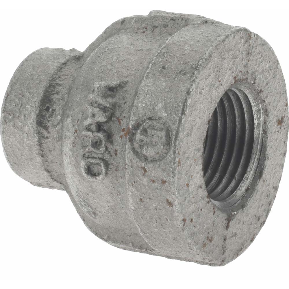 Black Reducing Coupling: 3/8 x 1/8", Threaded