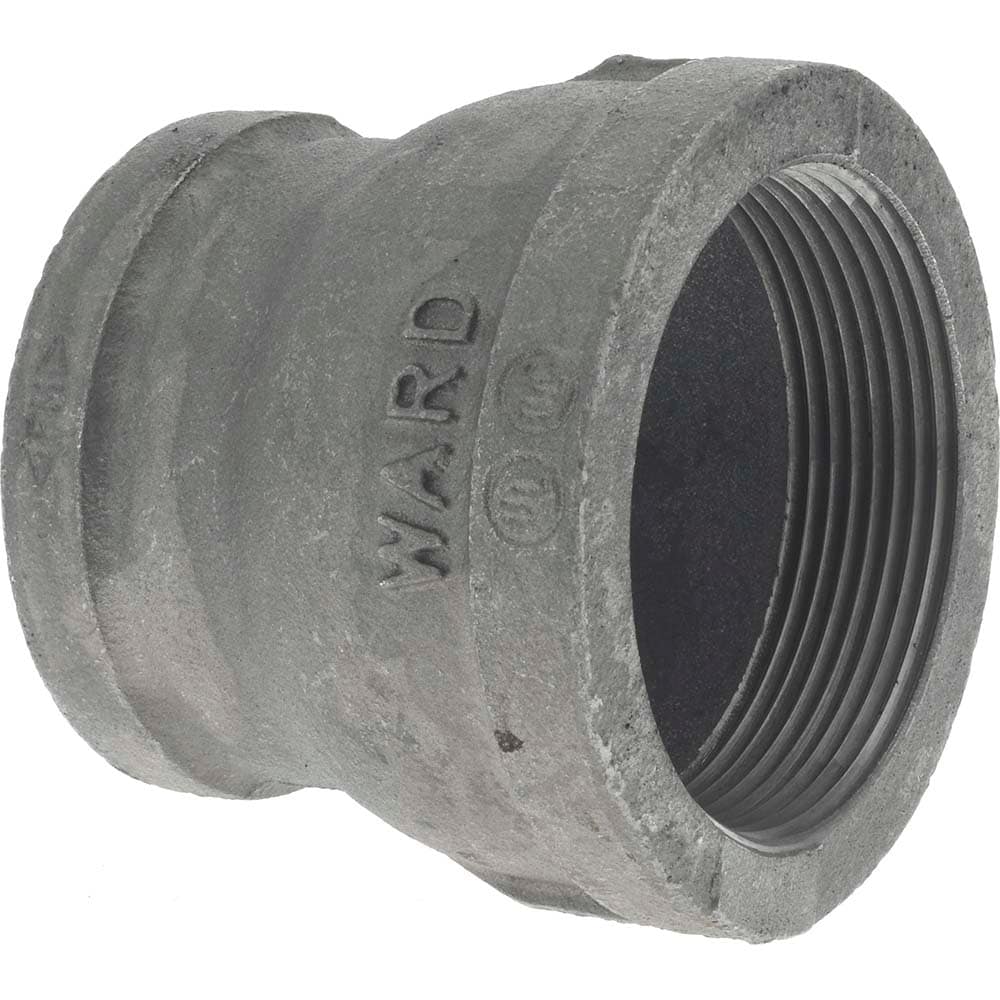 Value Collection B240 80X65 Size 3 x 2-1/2", Class 150, Malleable Iron Black Pipe Reducing Coupling Image