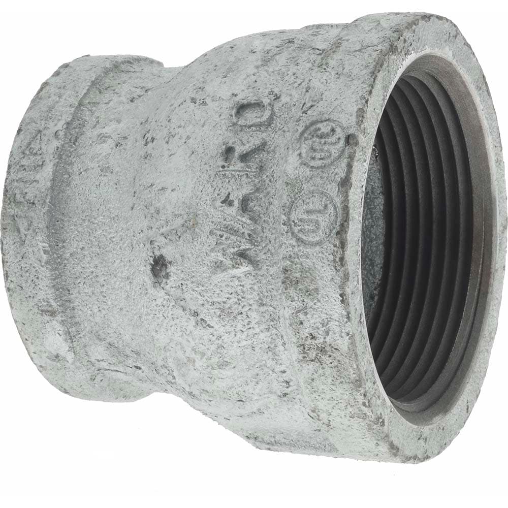 Value Collection G240 65X50 Malleable Iron Pipe Reducing Coupling: 2-1/2 x 2" Fitting Image