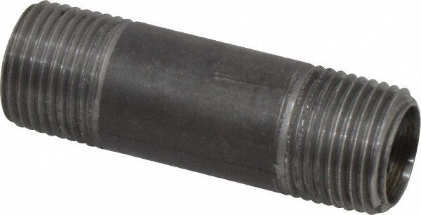 1 x 4 NPT Threaded Black Pipe Nipple Schedule 40