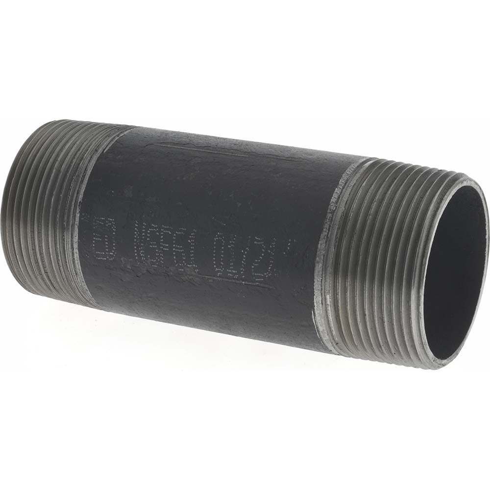 Value Collection Black Pipe Nipple 11/2" Dia x 41/2" Long