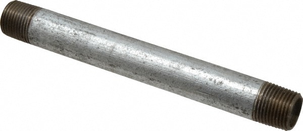 Schedule 40, 3/8 x 5-1/2" Galvanized Pipe Nipple