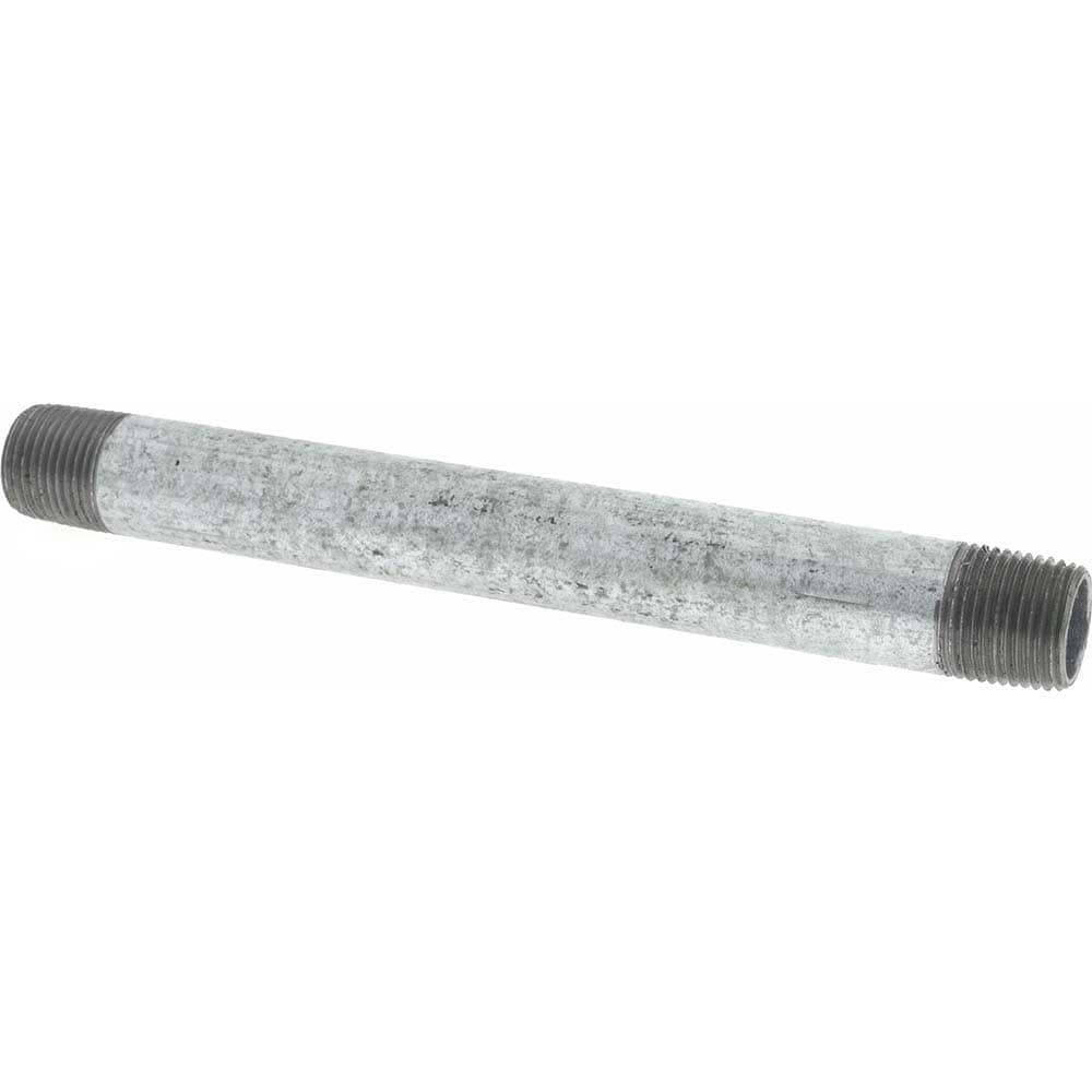 Schedule 40, 3/8 x 6" Galvanized Pipe Nipple