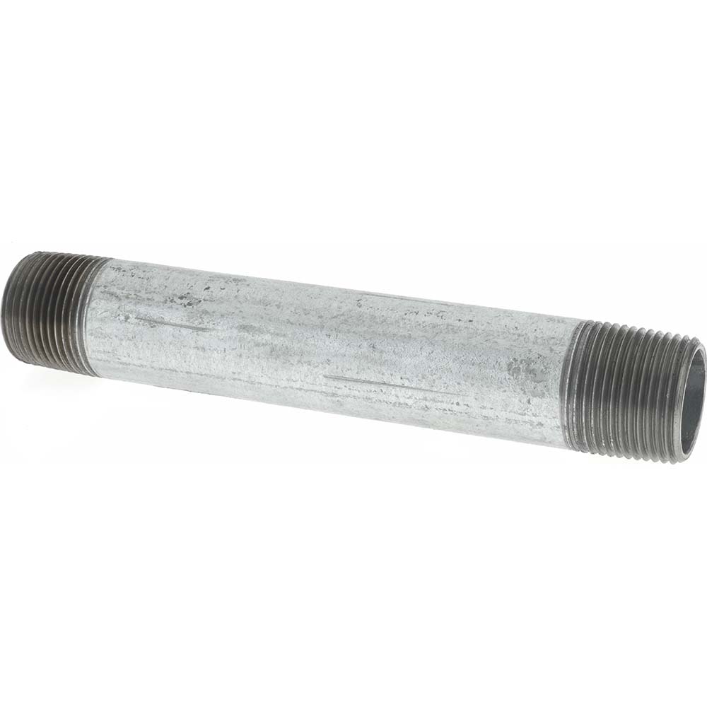 Value Collection Galvanized Pipe Nipple 3/4", 6" Long, Schedule 40
