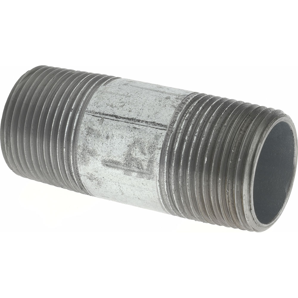 Value Collection Galvanized Pipe Nipple 1", 3" Long, Schedule 40