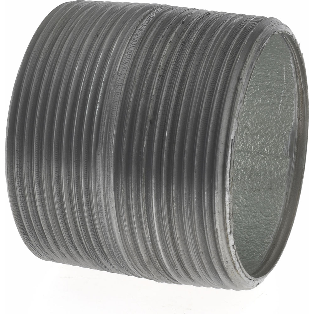 Value Collection Galvanized Pipe Nipple 2", 2" Long, Schedule 40