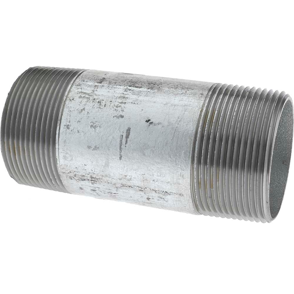 Value Collection NG10060 Schedule 40, 2-1/2 x 6" Galvanized Pipe Nipple Image