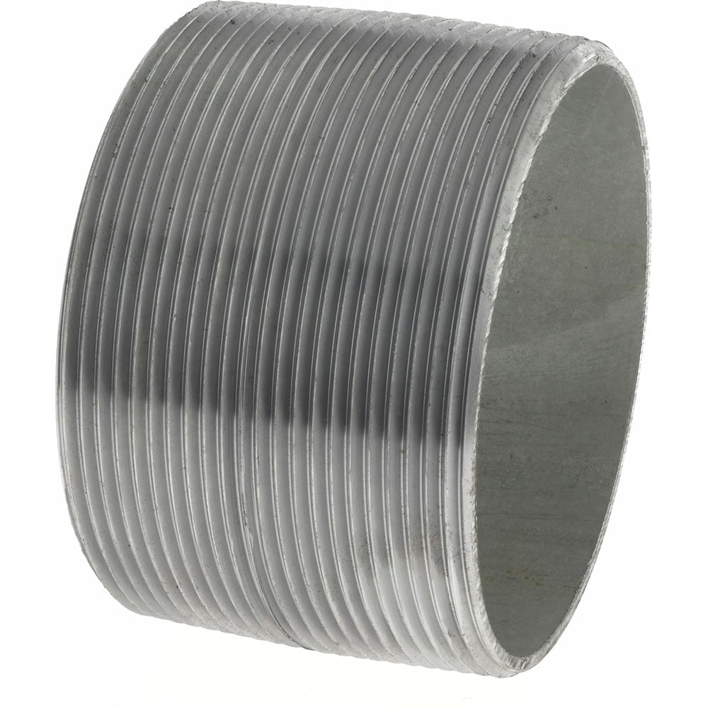 Value Collection NG13028 Galvanized Pipe Nipple: 4", 2-7/8" Long, Schedule 40, Steel Image