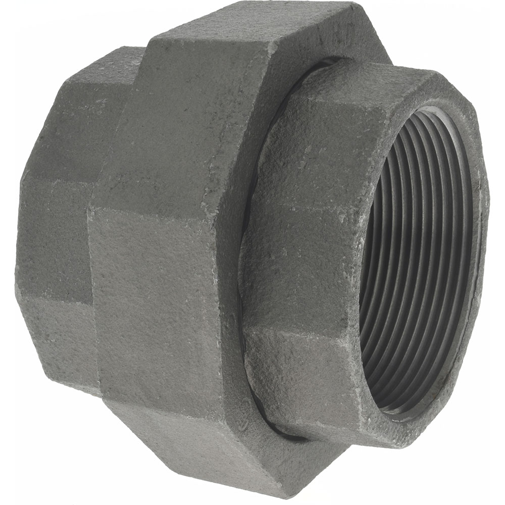 Black Union: 3", Threaded