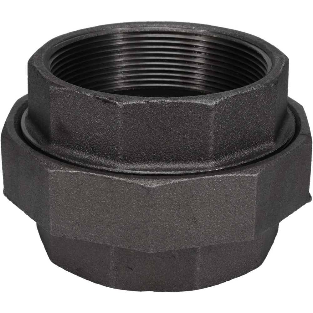 Black Union: 4", Threaded