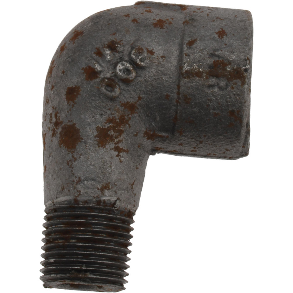 Black 90 ° Street Elbow: 3/8", Threaded