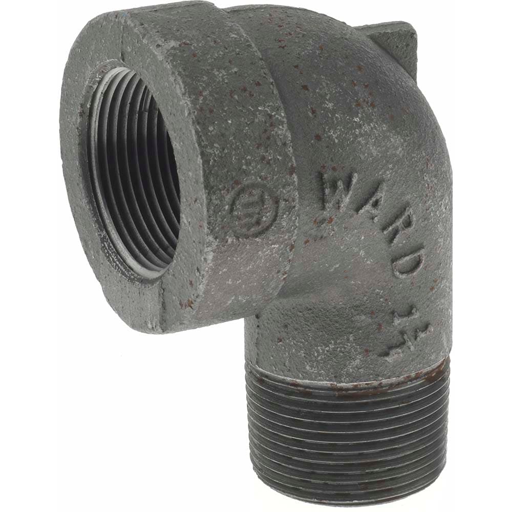 Value Collection B92 32 300# Black 90 ° Street Elbow: 1-1/4", Threaded Image