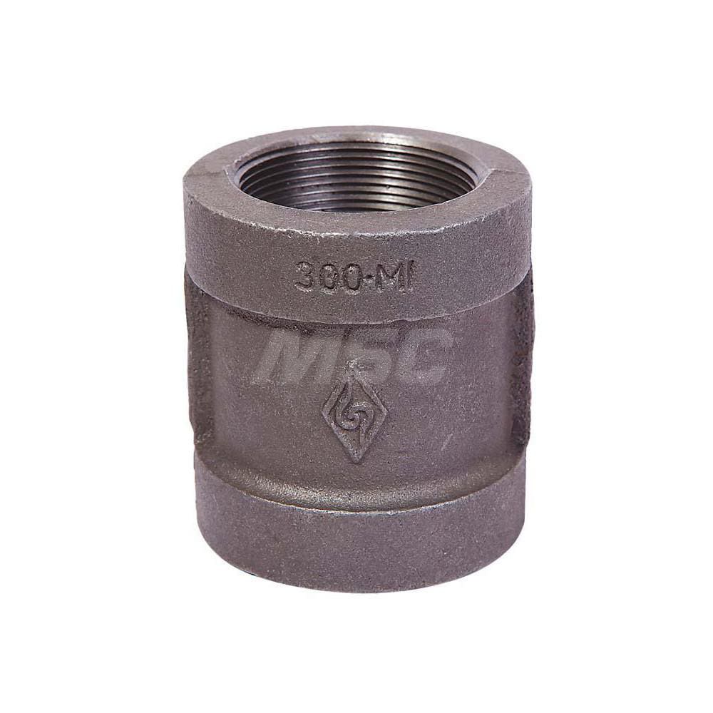 Value Collection B220 32 300# Black Coupling: 1-1/4", Threaded Image