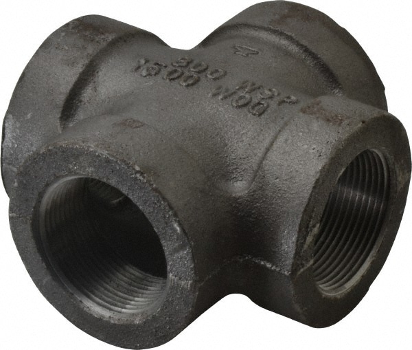 Black Cross: 1-1/2", Threaded