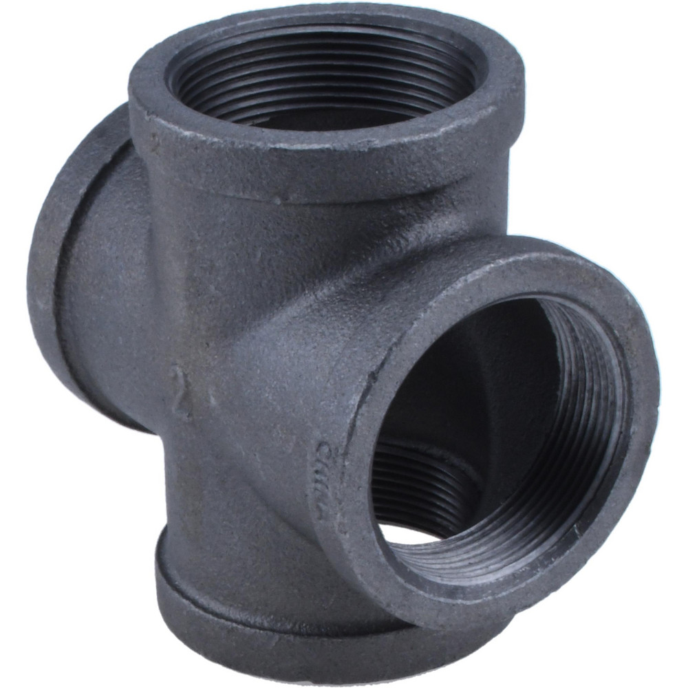Black Cross: 2", Threaded