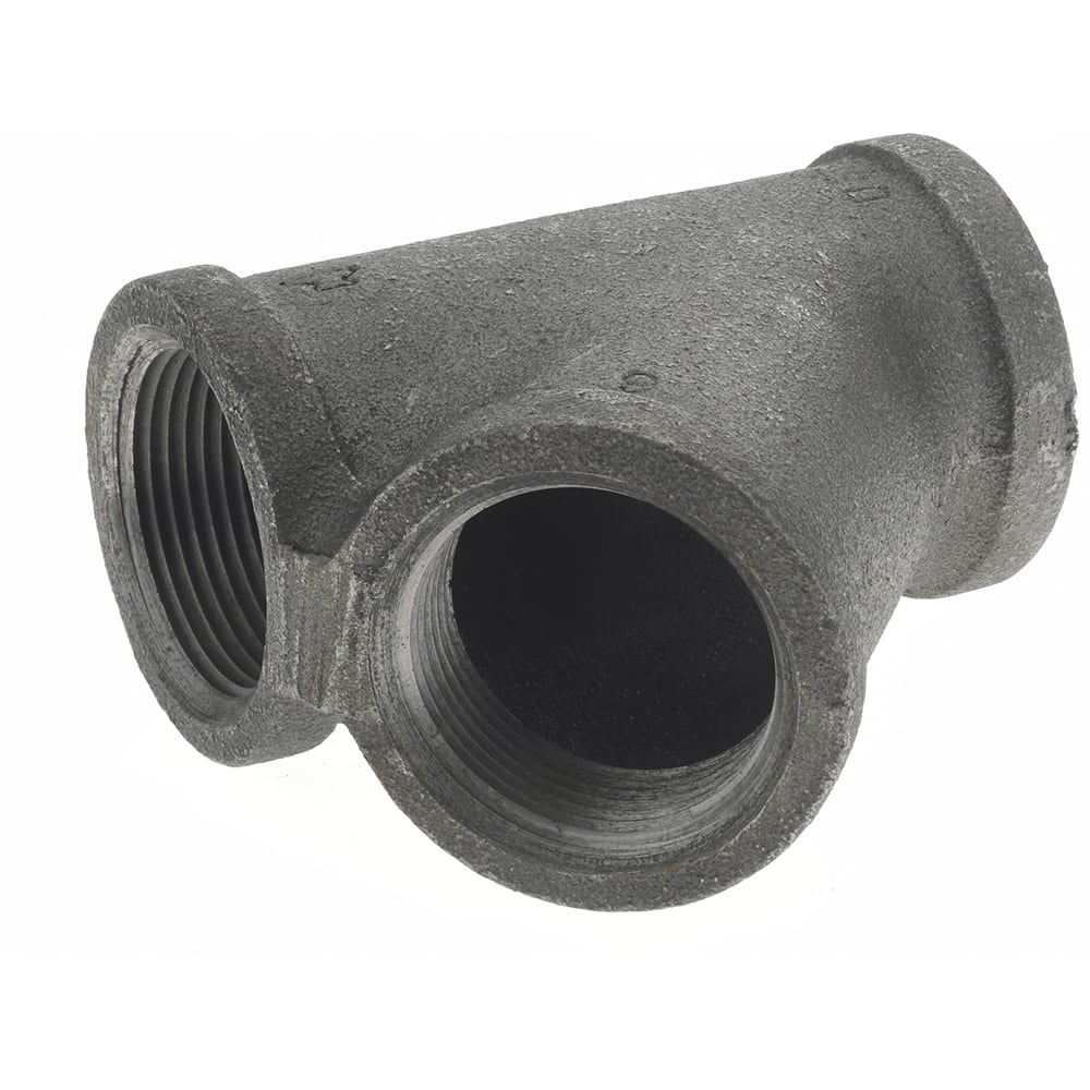 P6518 PACK OF 10 3/4" BLACK MALLEABLE IRON PIPE THREADED 45° STREET ELBOW 