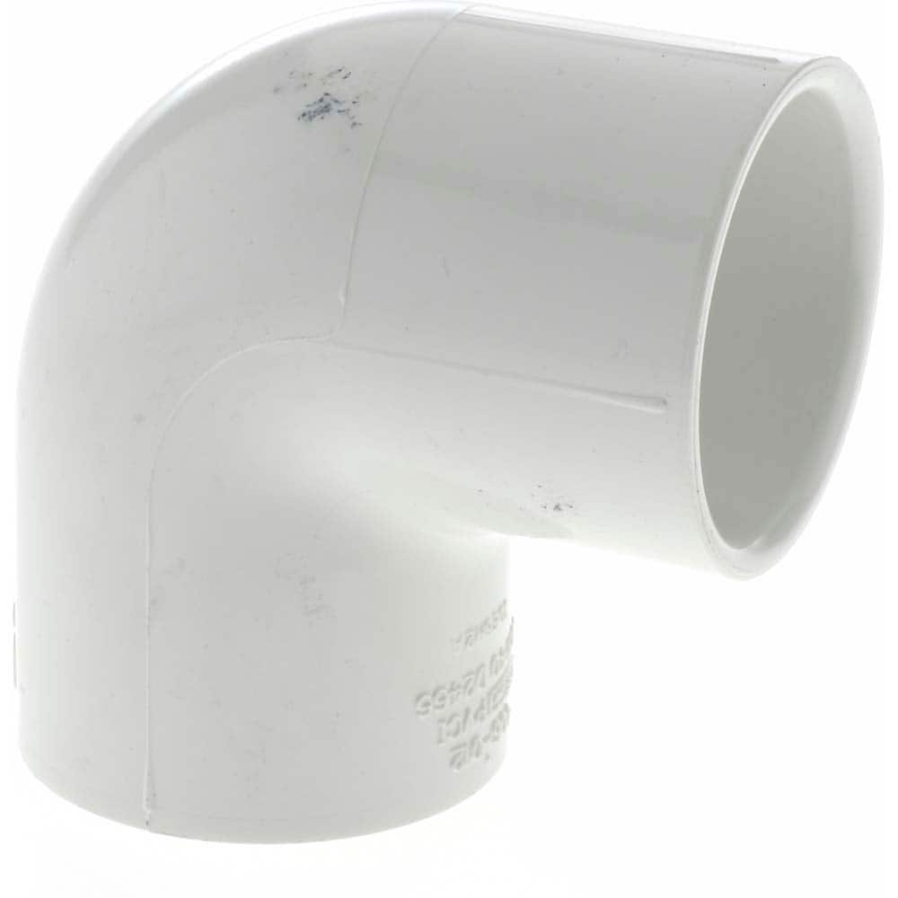 Value Collection - 1-1/4″ PVC Plastic Pipe 90° Elbow - 36998748