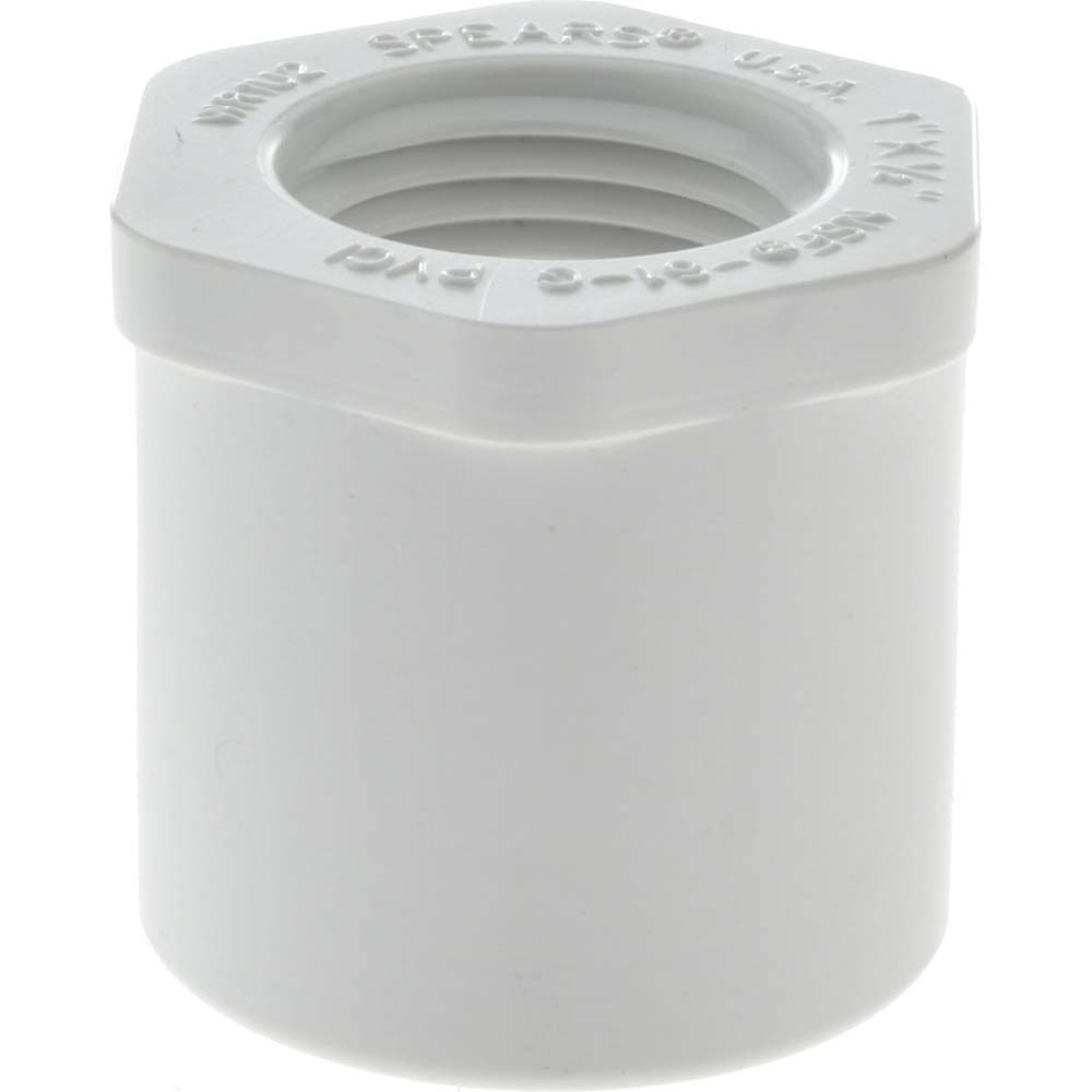 Value Collection 1 x 1/2" PVC Plastic Pipe Bushing MSC Industrial